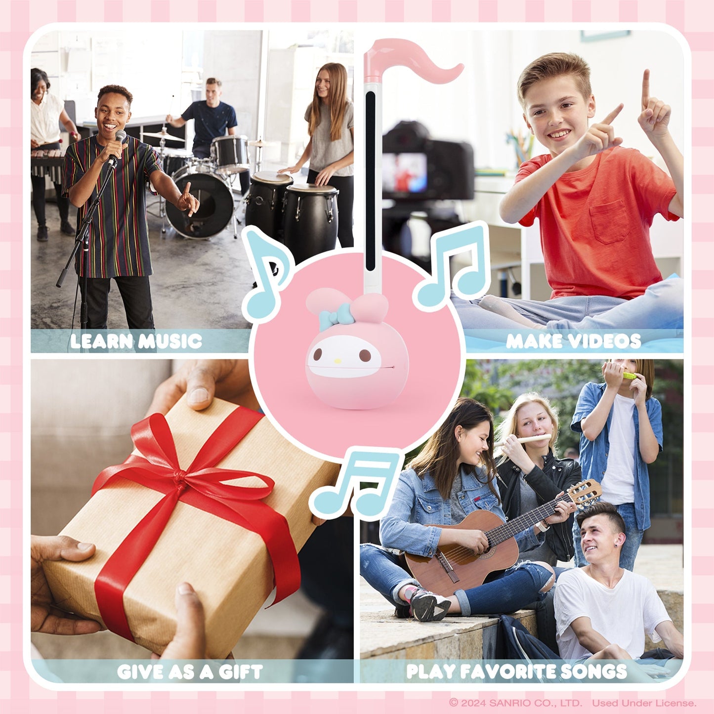 My Melody Otamatone Musical Toy