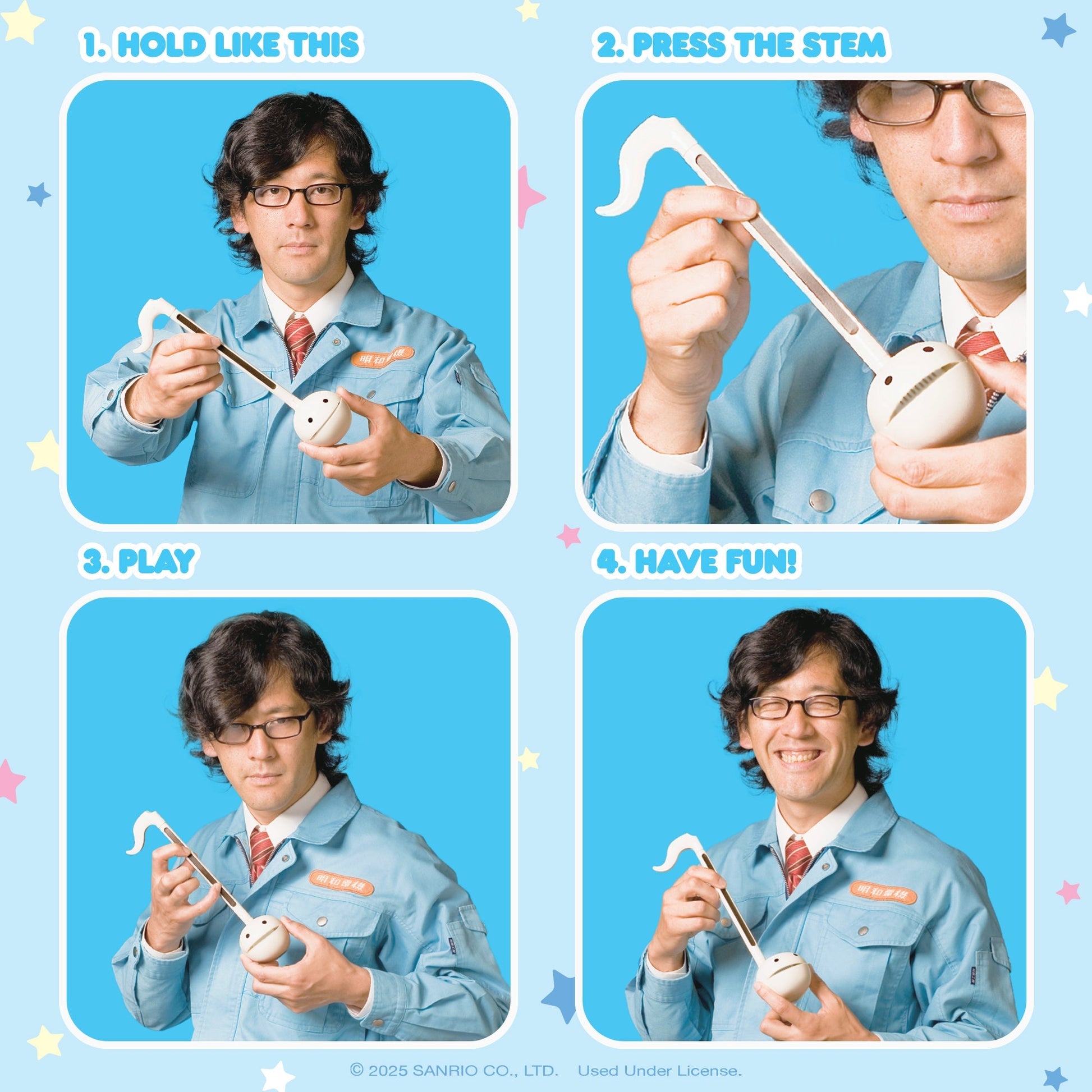 Cinnamoroll Otamatone Musical Toy
