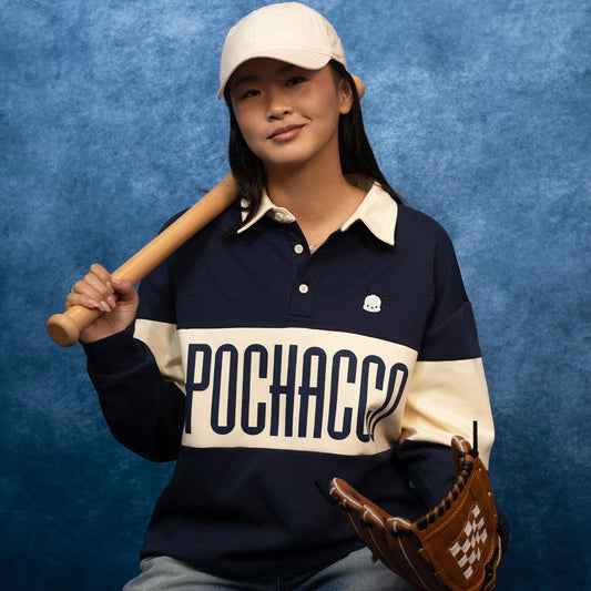 Pochacco x JapanLA Long Sleeve Rugby Polo