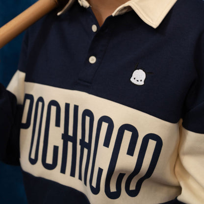 Pochacco x JapanLA Long Sleeve Rugby Polo