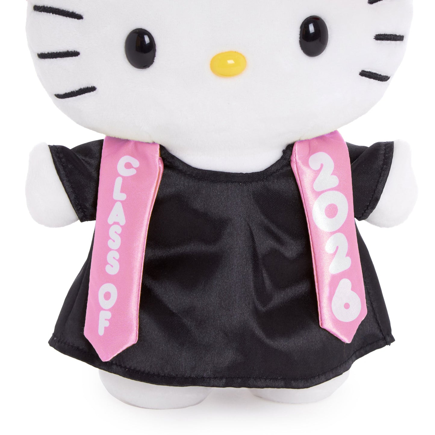 Hello Kitty 9" Cap and Gown Graduation Plush (Pink)