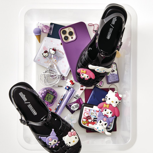 Hello Kitty and Friends x Melissa Possession Jelly Sandal (Black)