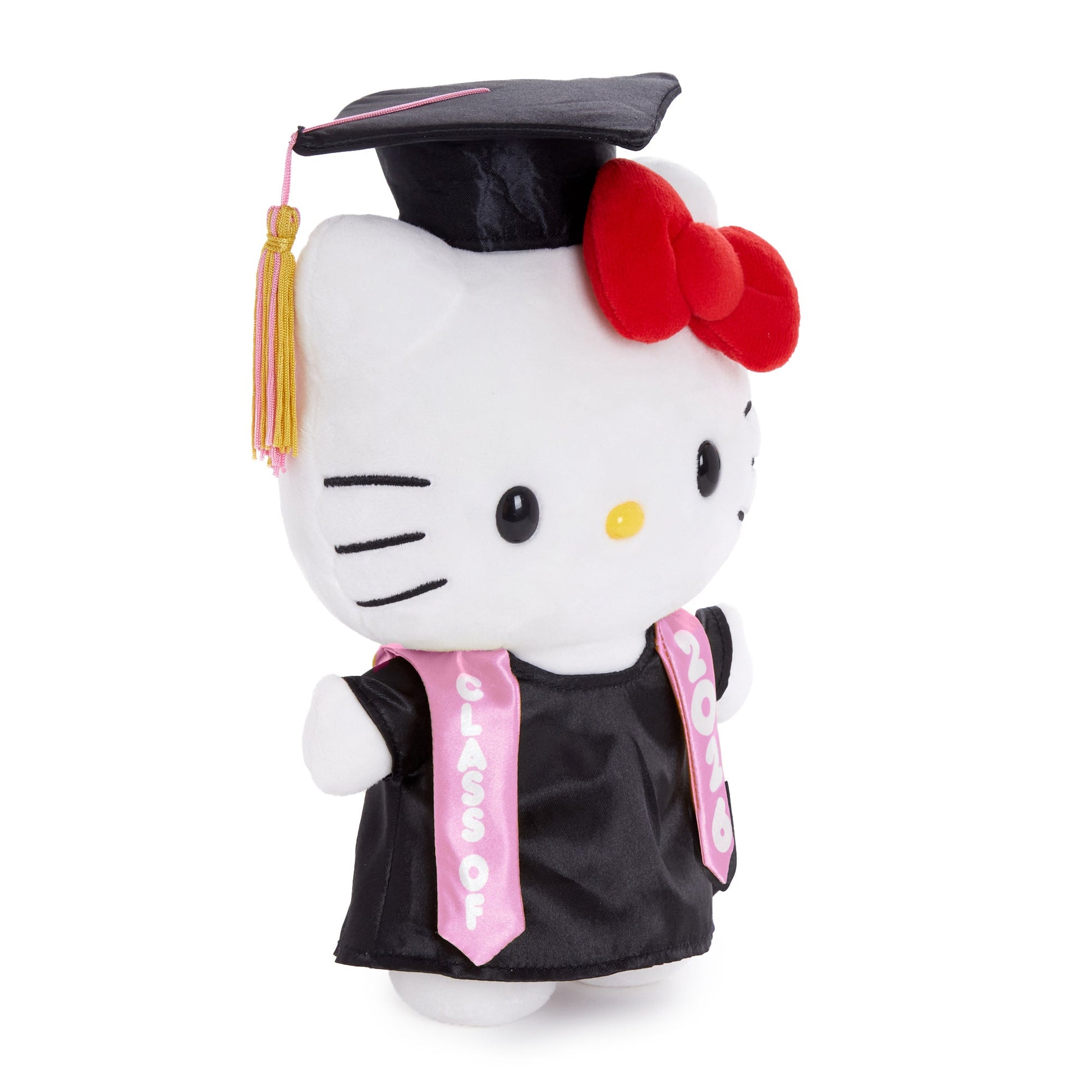 Hello Kitty 9" Cap and Gown Graduation Plush (Pink)