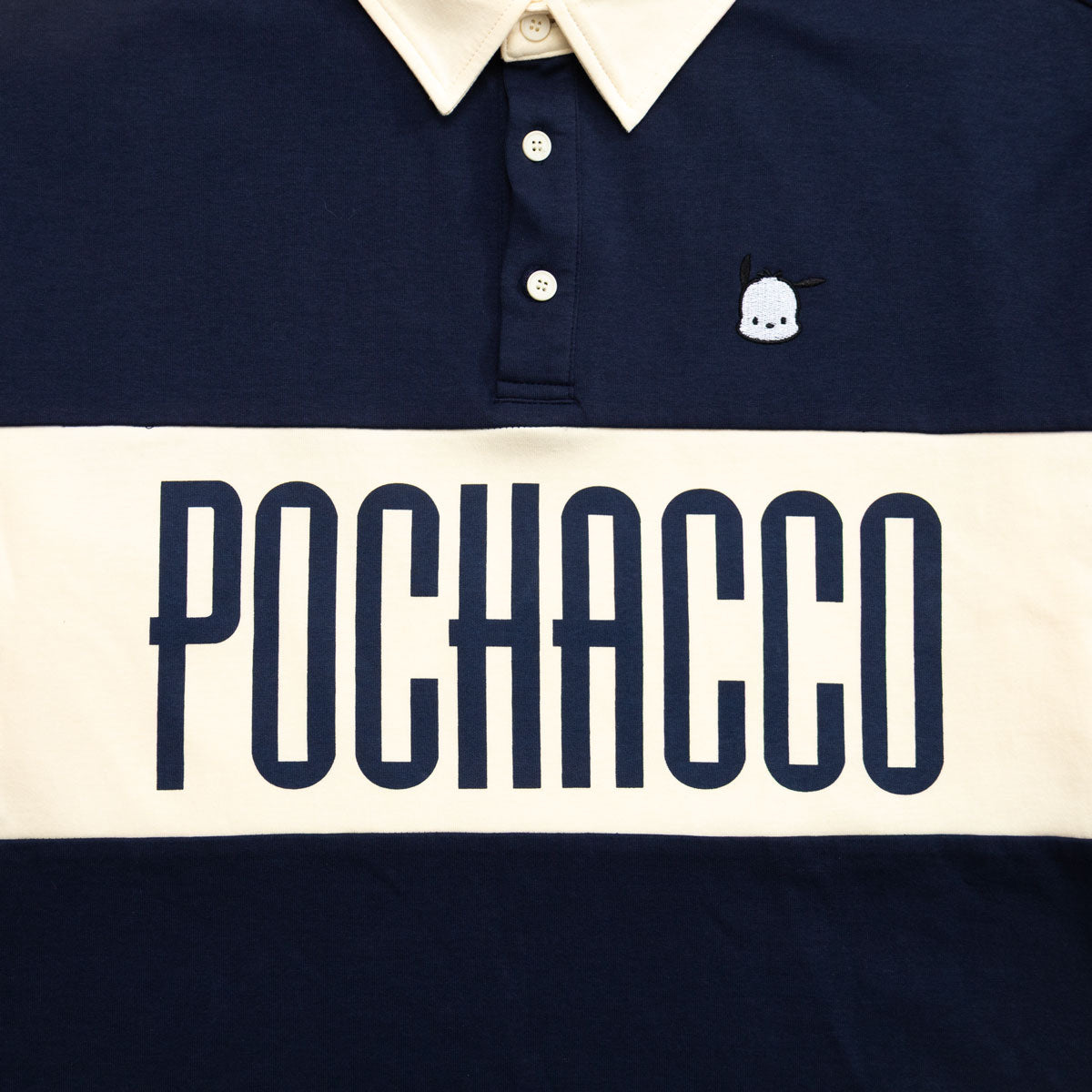 Pochacco x JapanLA Long Sleeve Rugby Polo