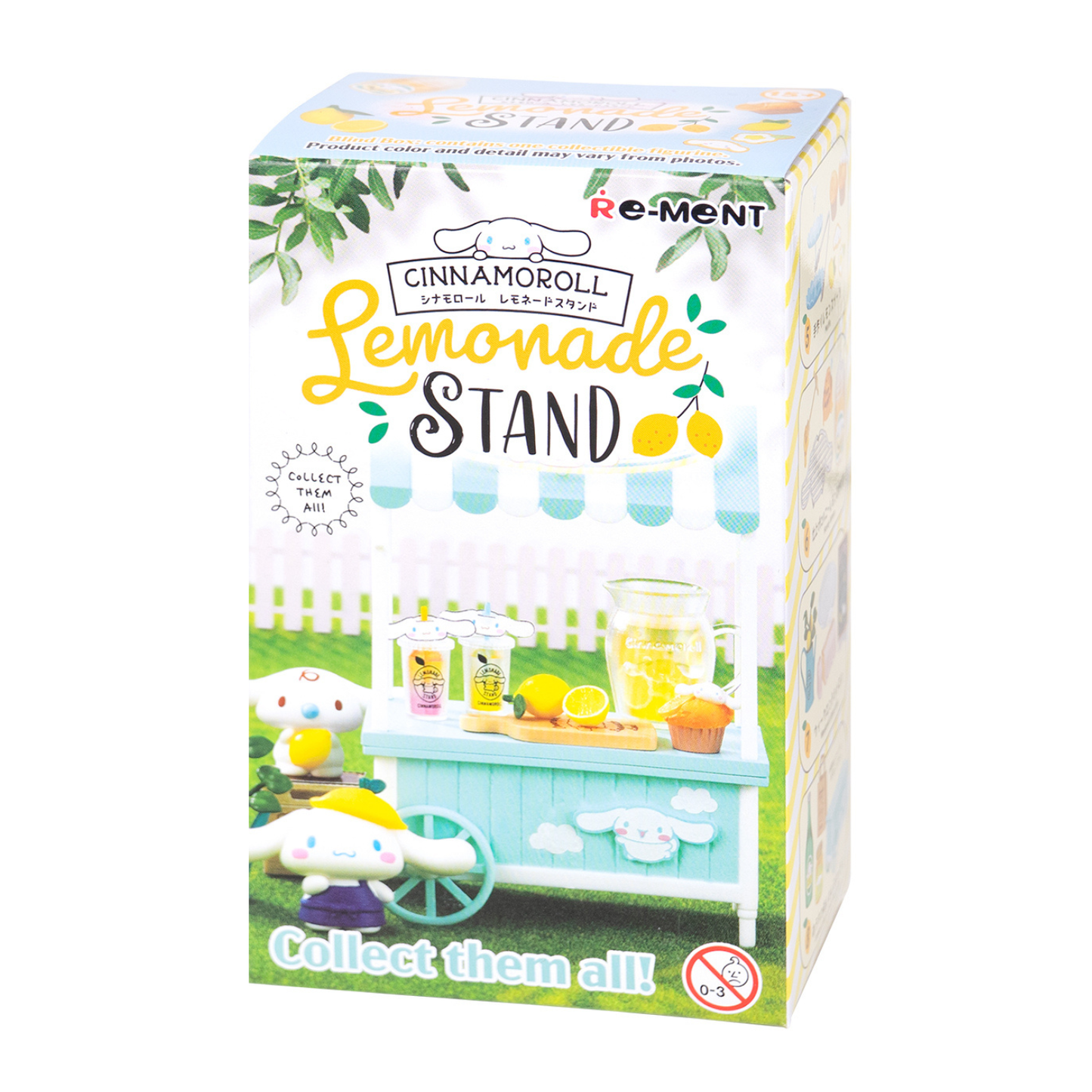 Re-Ment Cinnamoroll's Lemonade Stand Blind Box Figure Set