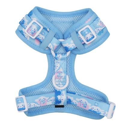Cinnamoroll x Sassy Woof Adjustable Dog Harness (Clouds)
