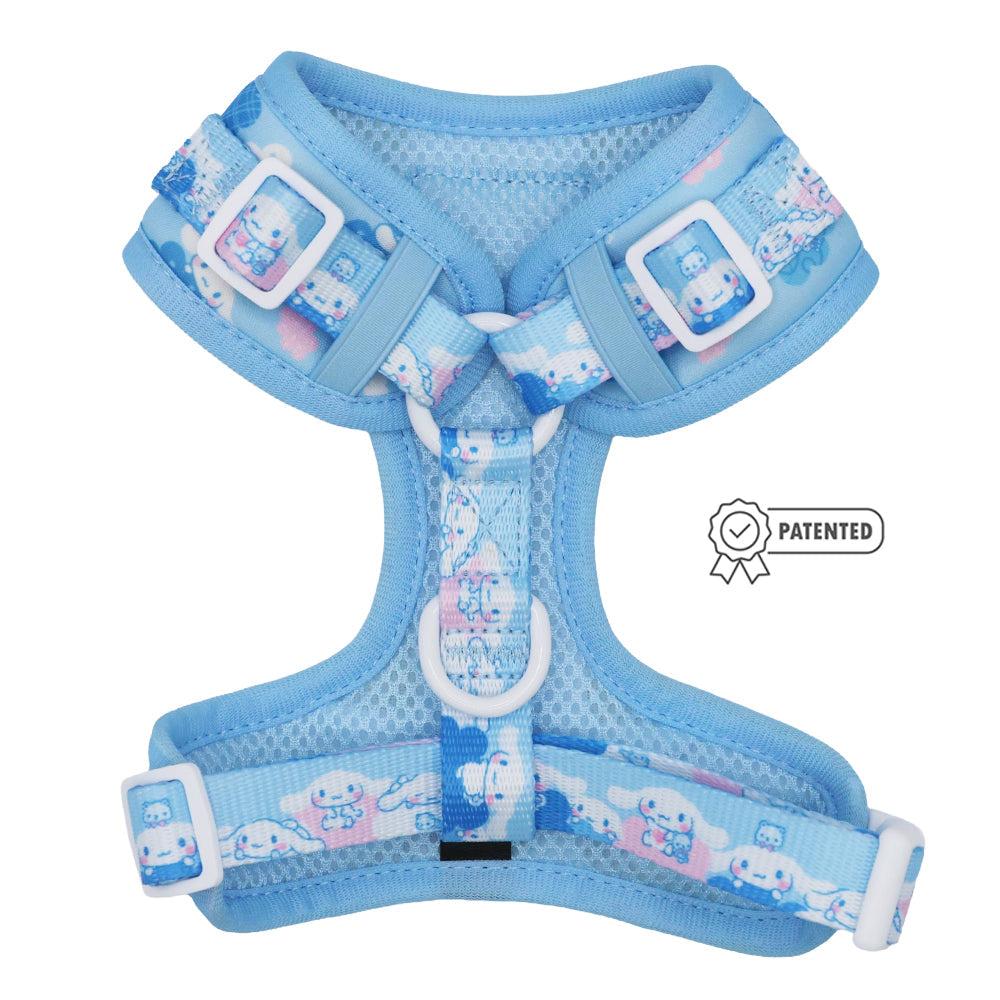 Cinnamoroll x Sassy Woof Adjustable Dog Harness (Clouds)