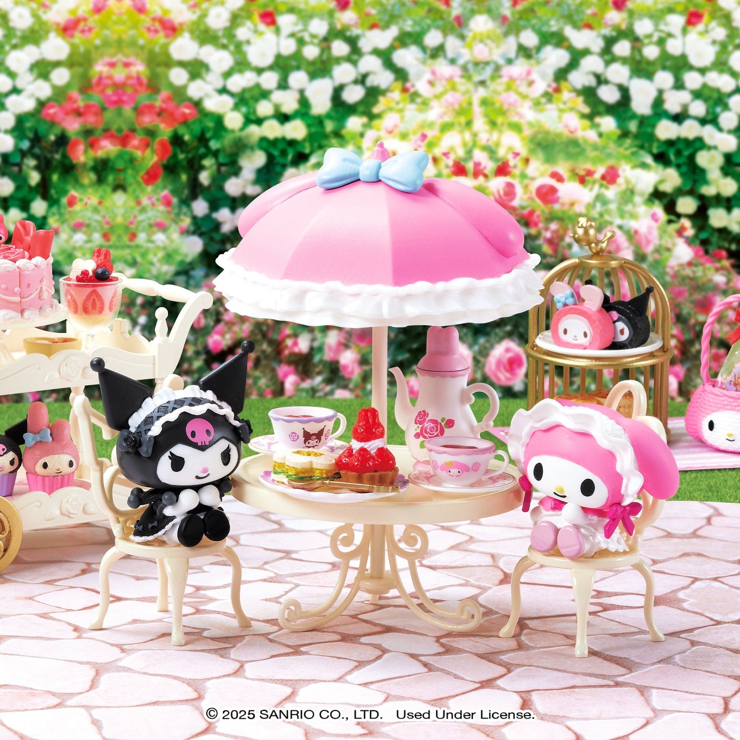 Re-Ment My Melody & Kuromi Sweet Tea Party Blind Box Figure Set