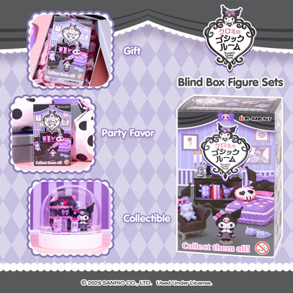 Re-Ment Kuromi's Gothic Room Blind Box Figure Set
