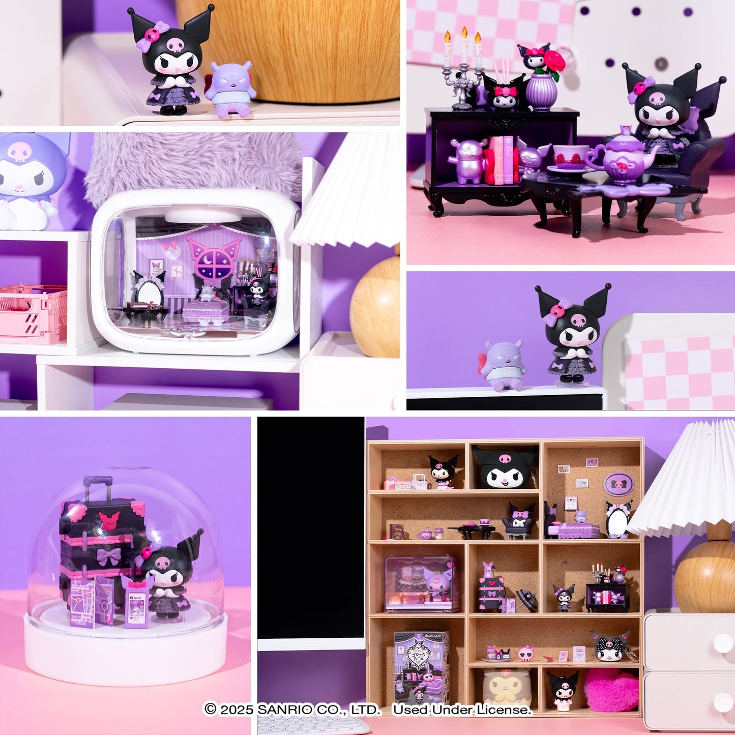 Re-Ment Kuromi's Gothic Room Blind Box Figure Set