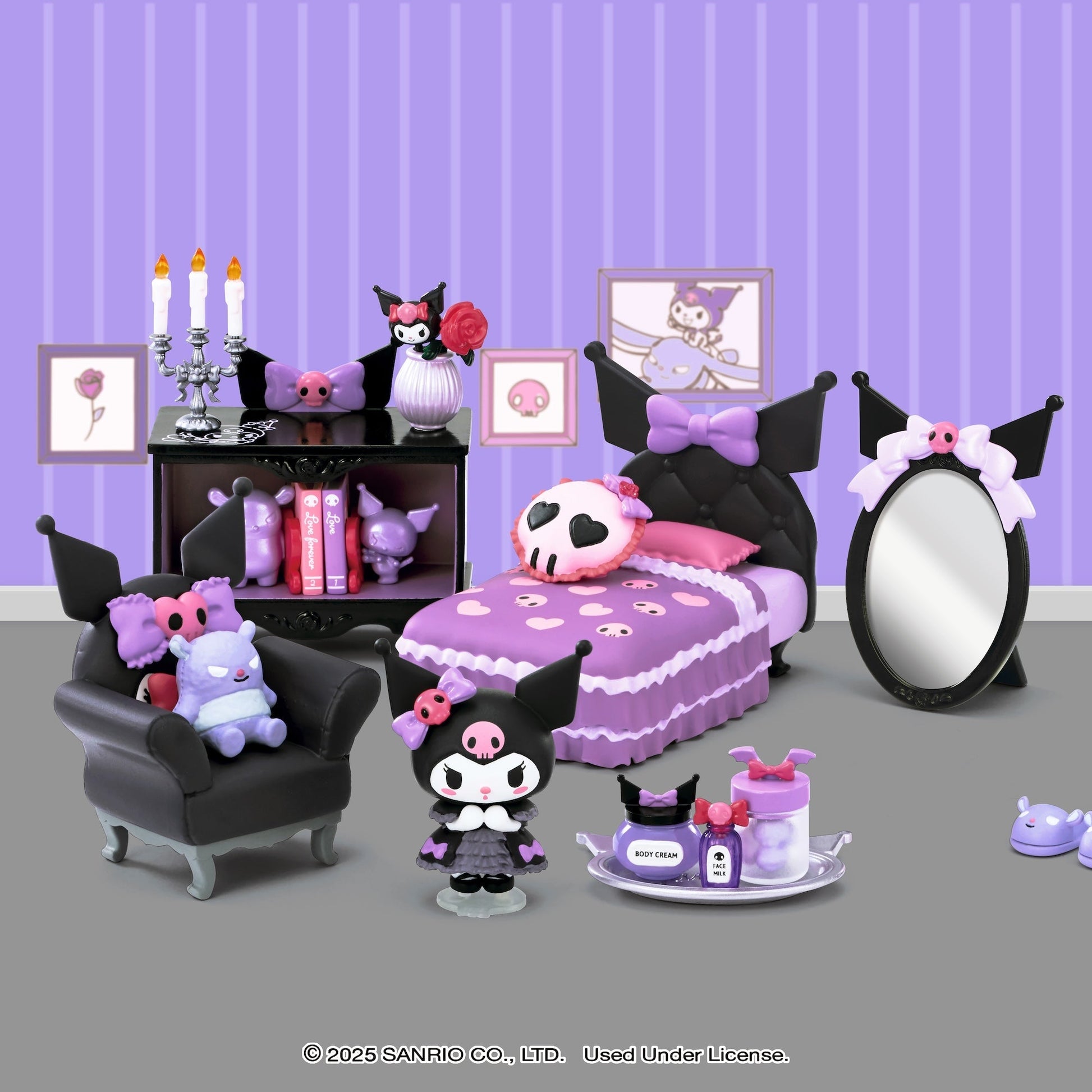 Re-Ment Kuromi's Gothic Room Blind Box Figure Set