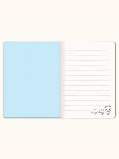 Hello Kitty and Friends x Studio Oh! Pink Pinstripe Casey Notebook with Phone Loop