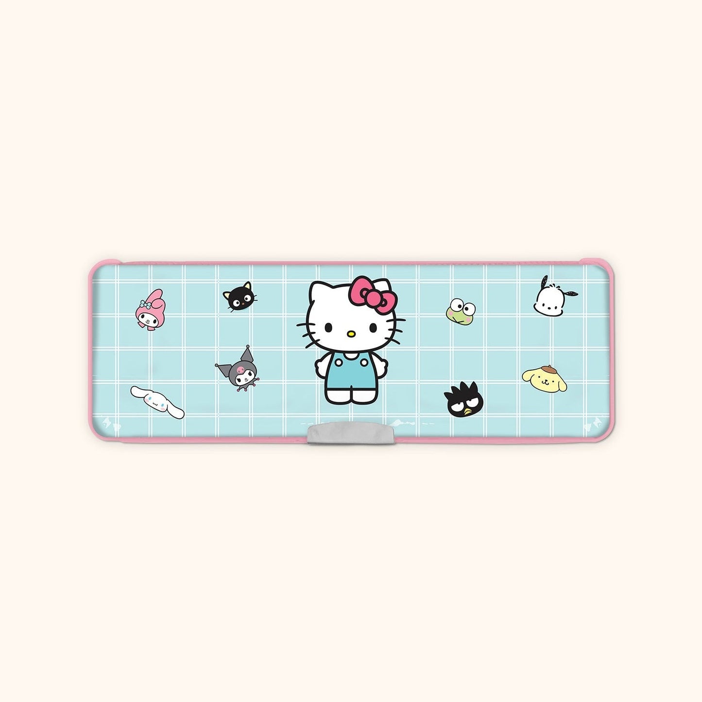 Hello Kitty and Friends x Studio Oh! Blue Grid Pencil Case