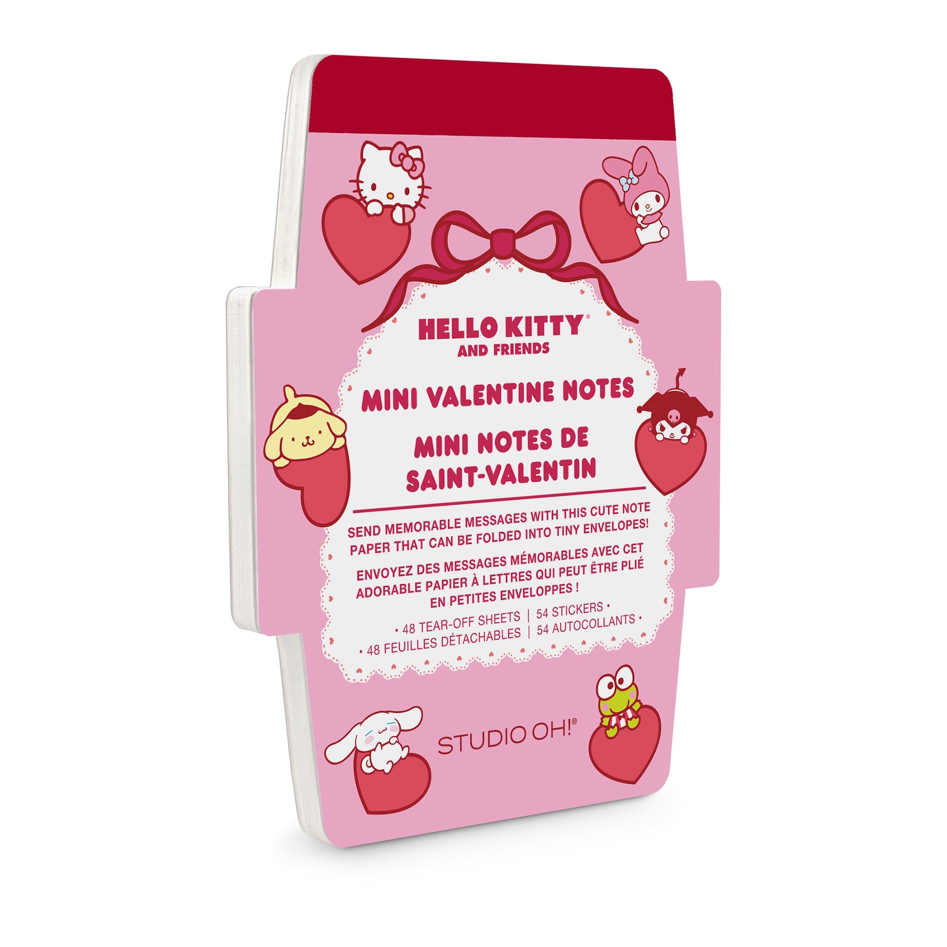 Hello Kitty and Friends x Studio Oh! Mini Valentine Notes