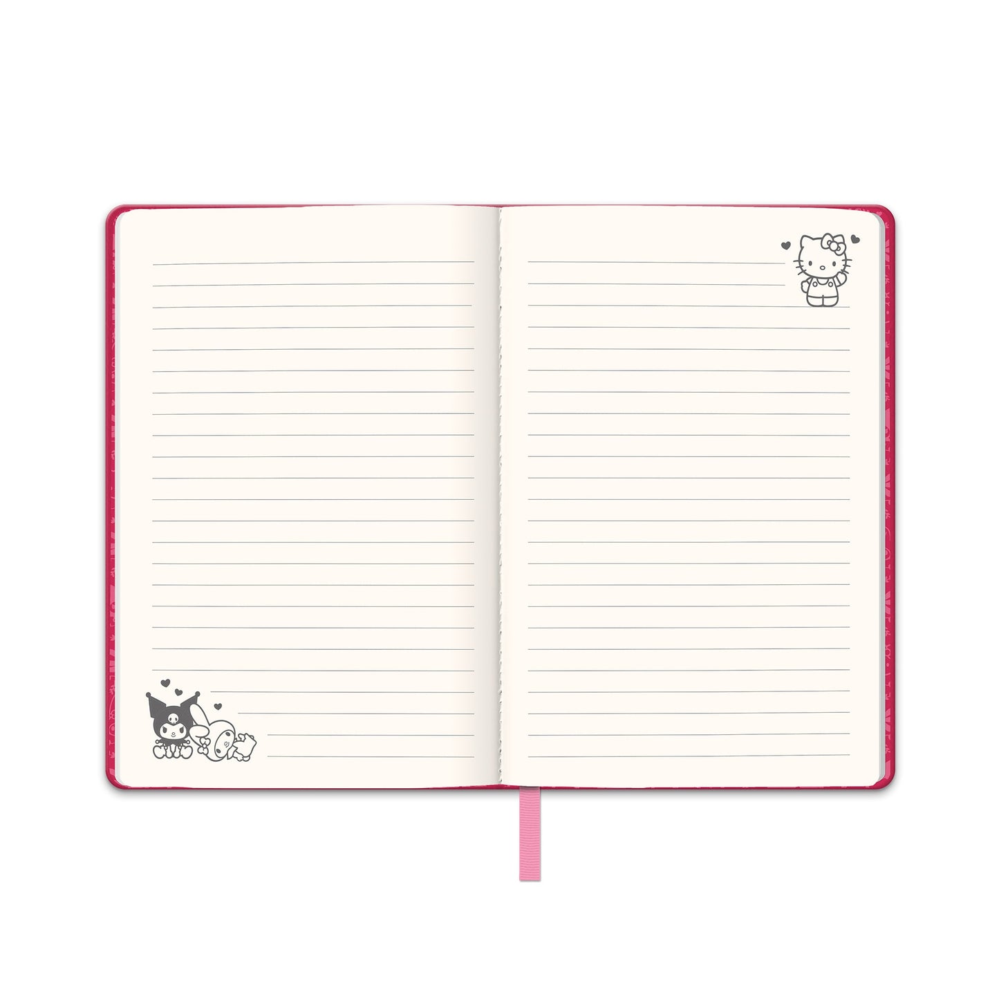 Hello Kitty and Friends x Studio Oh! Hearts & Flowers Casebound Notebook (Valentine's Day)
