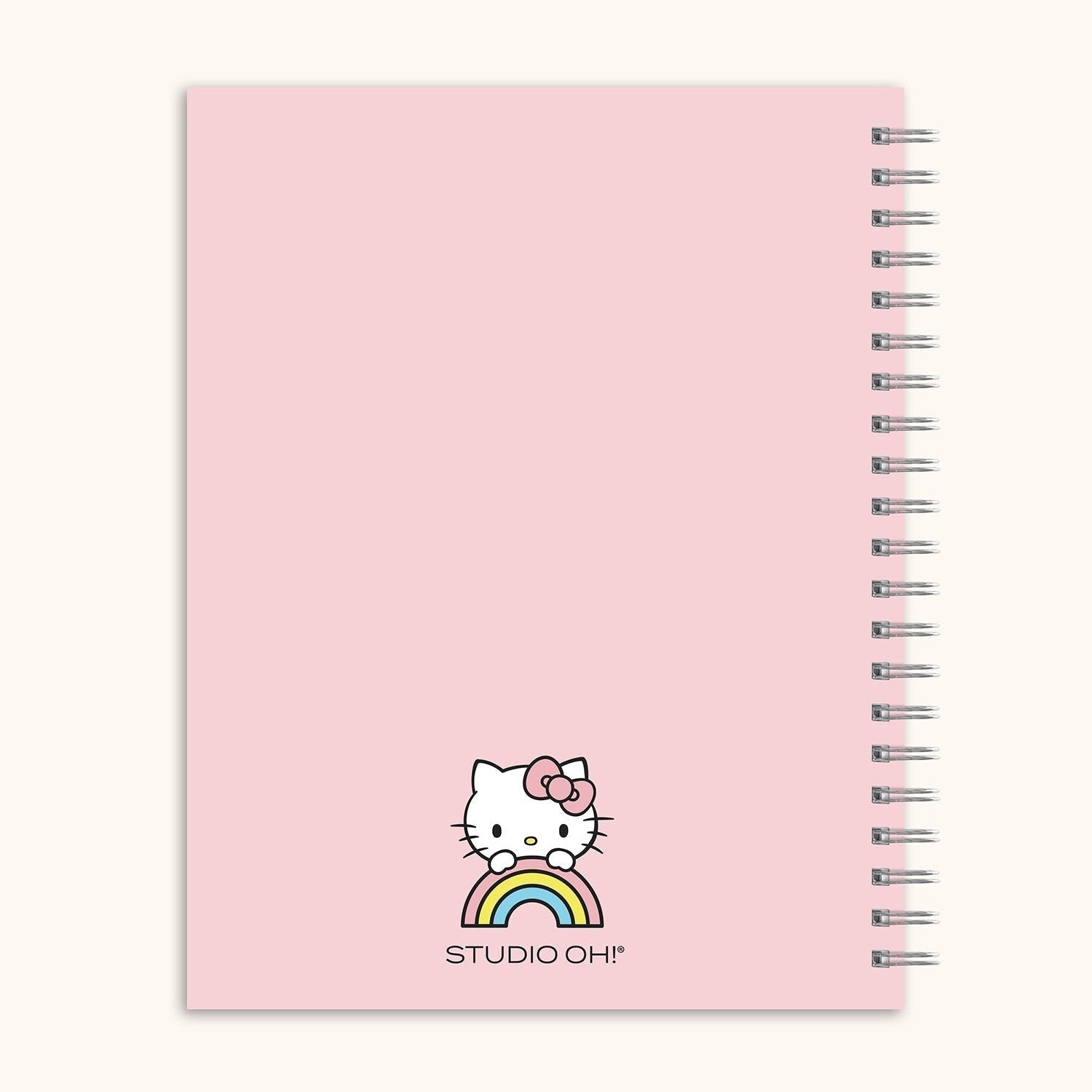 Hello Kitty x Studio Oh! Classic Pink Extra-Large Spiral Notebook