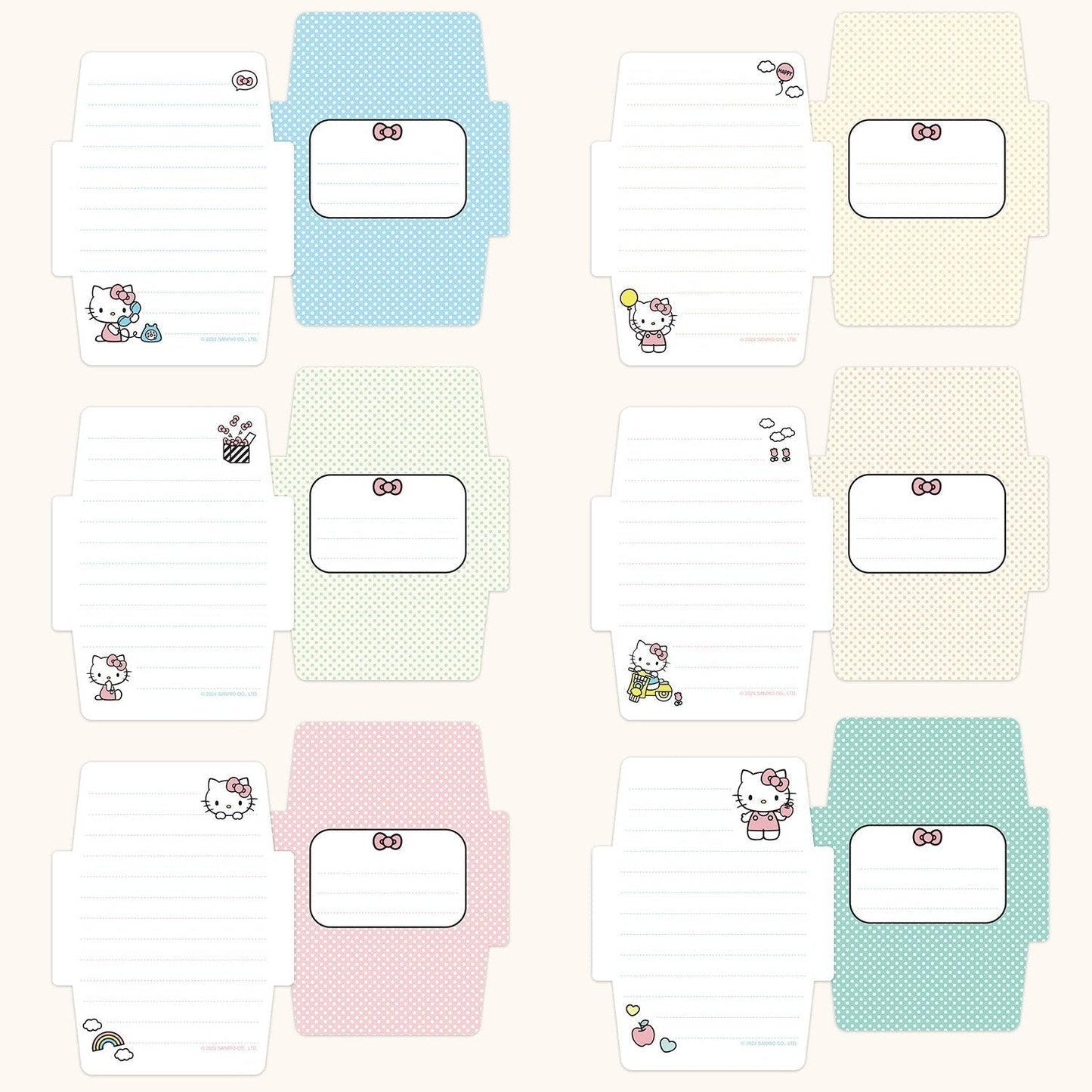 Hello Kitty x Studio Oh! Classic Pink Mini Memo with Stickers