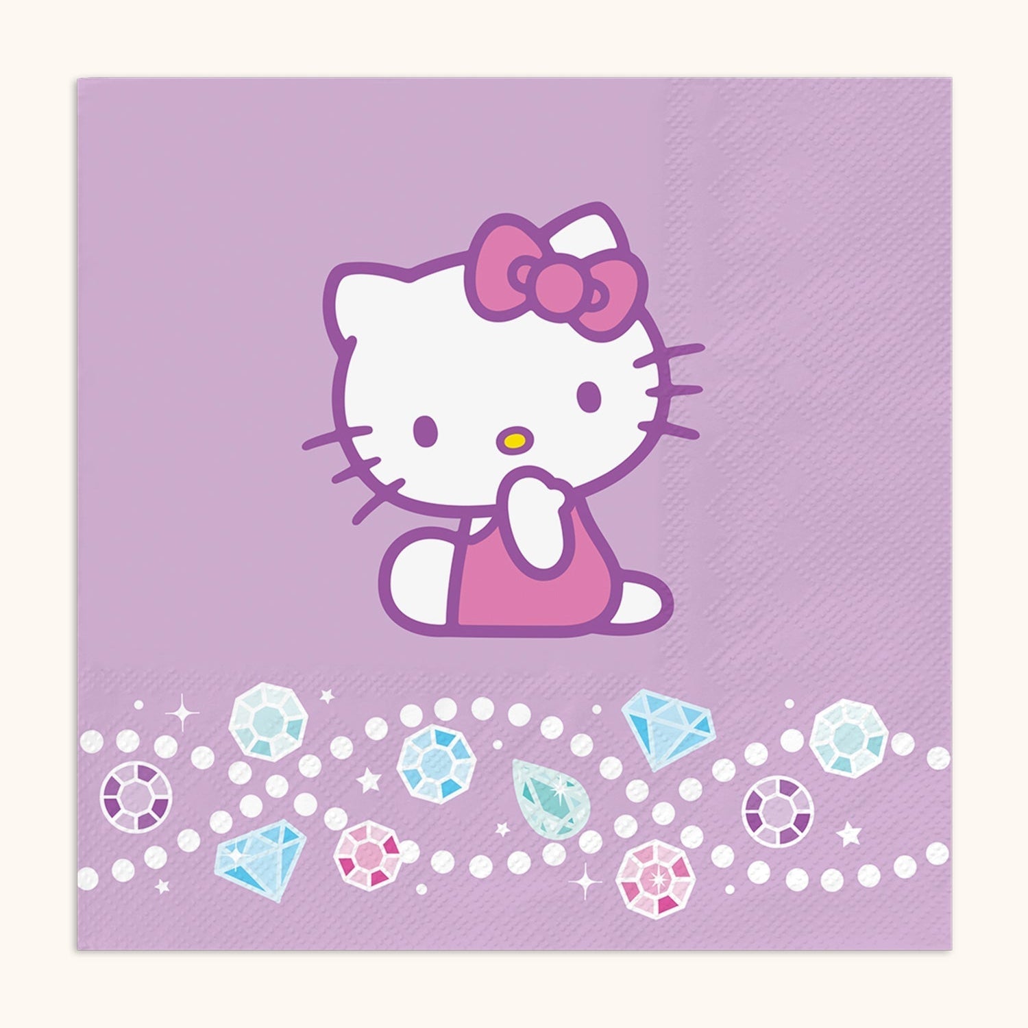 Hello Kitty x Studio Oh! Bejeweled Luncheon Napkins
