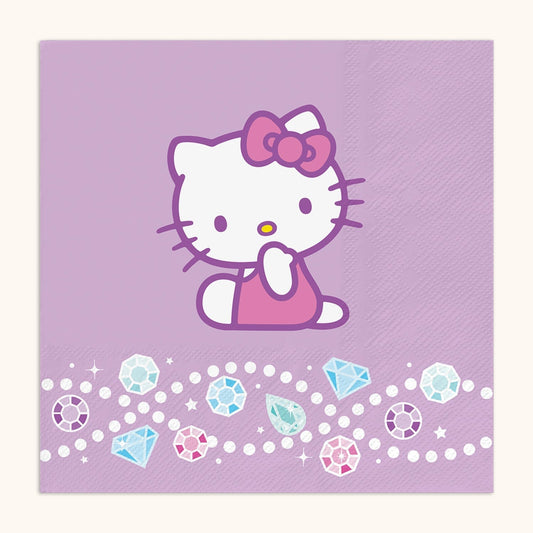 Hello Kitty x Studio Oh! Bejeweled Luncheon Napkins