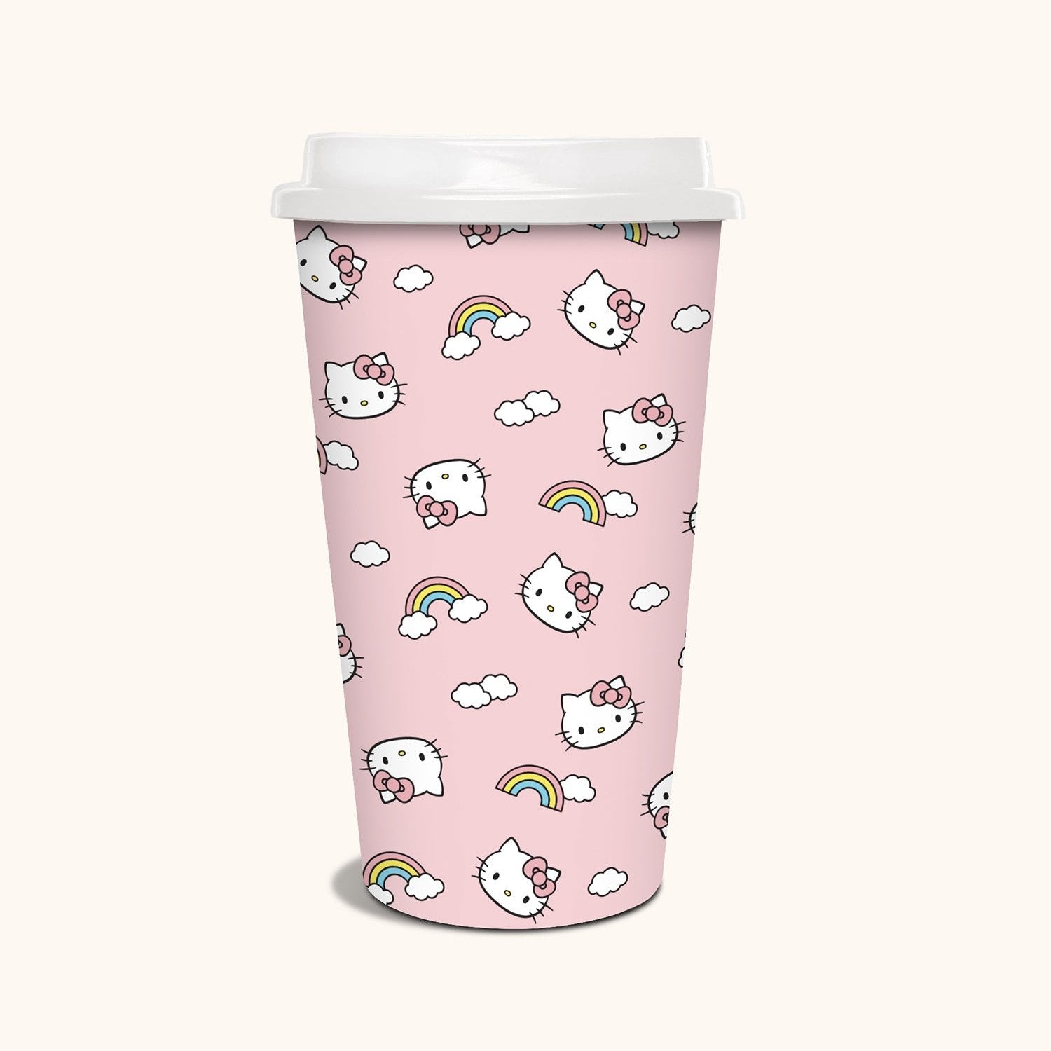 Hello Kitty x Studio Oh! Rainbow Skies Paper Hot Cups