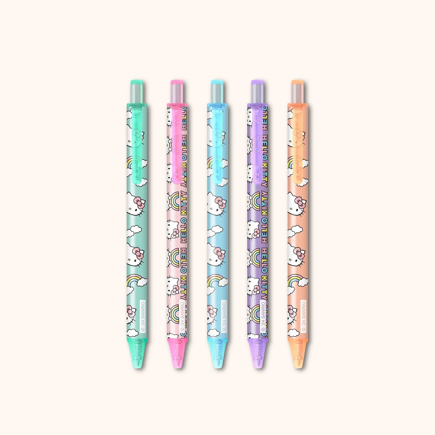 Hello Kitty x Studio Oh! Classic Blue Gel Pens