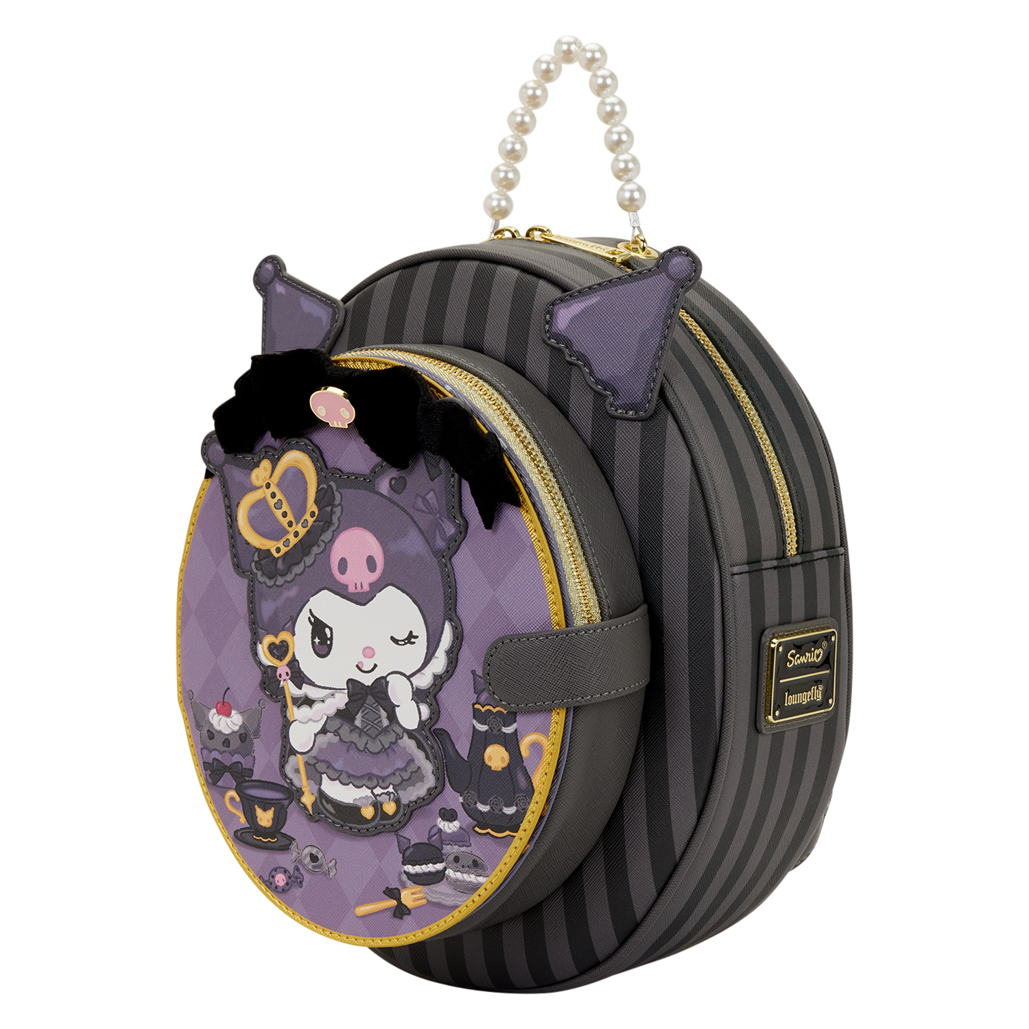 Kuromi x Loungefly 20th Anniversary Mini Backpack