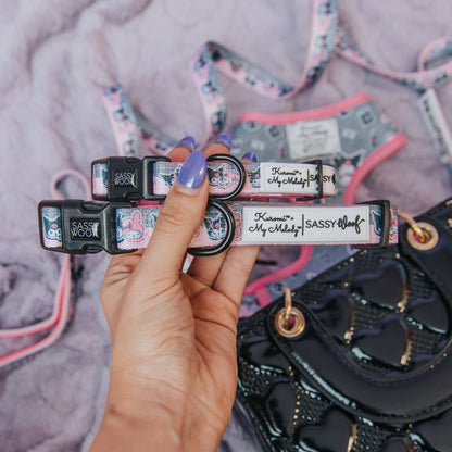 My Melody & Kuromi x Sassy Woof Dog Collar