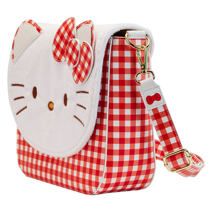 Hello Kitty x Loungefly Gingham Crossbody Bag