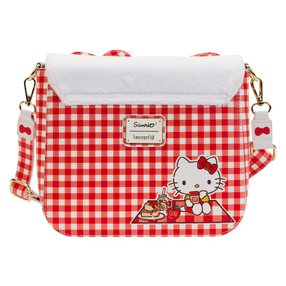 Hello Kitty x Loungefly Gingham Crossbody Bag