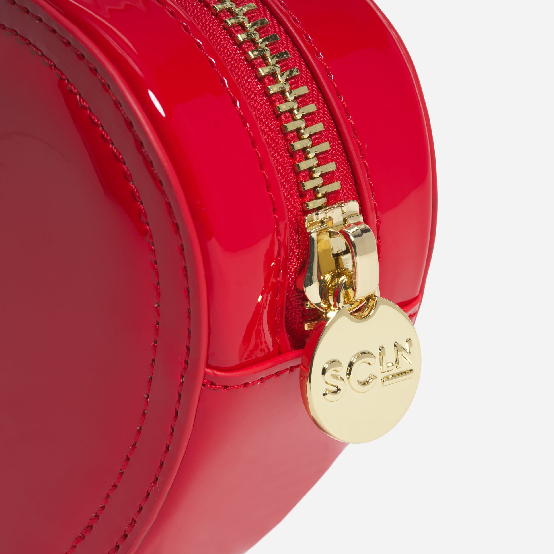 Hello Kitty x Stoney Clover Lane Clear Front Heart Pouch (Apple)