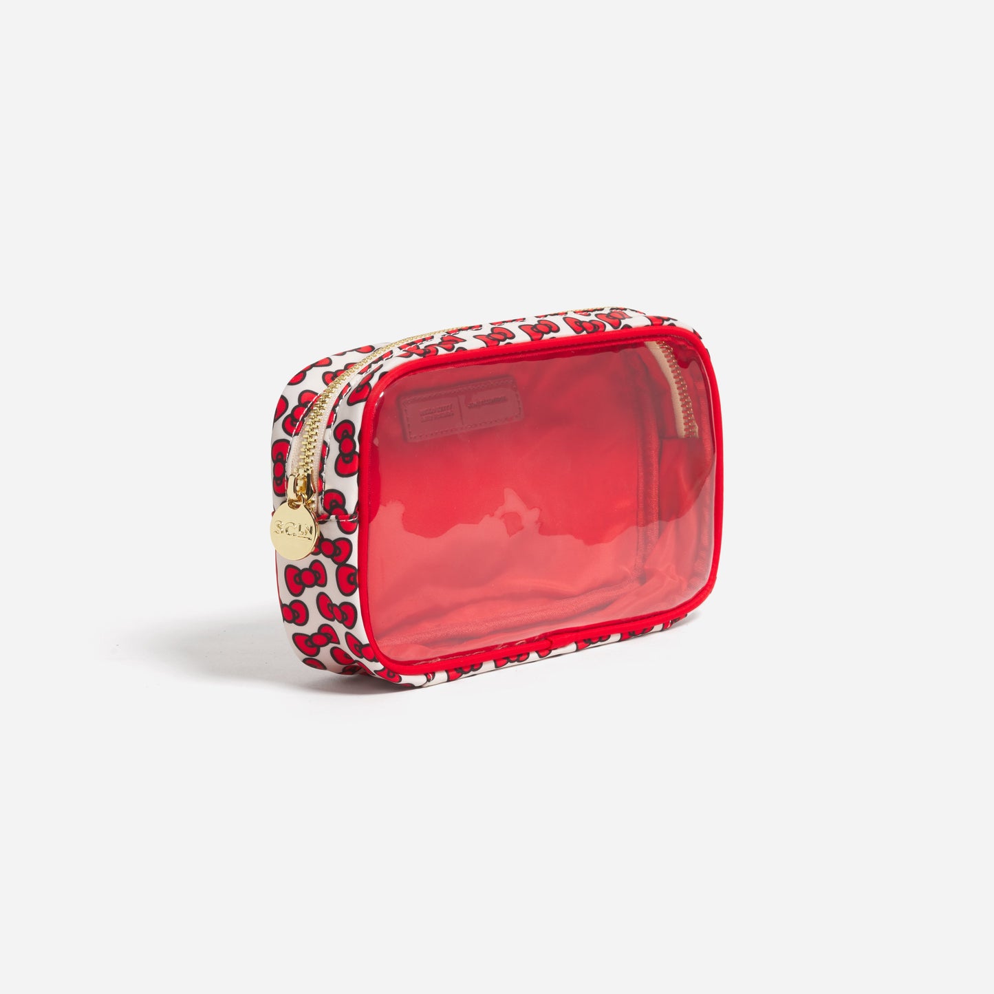 Hello Kitty x Stoney Clover Lane Clear Front Small Pouch (Hello Kitty Bows)