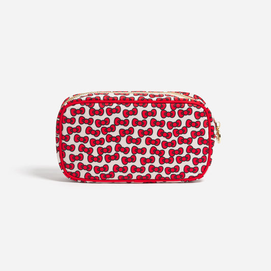 Hello Kitty x Stoney Clover Lane Clear Front Small Pouch (Hello Kitty Bows)