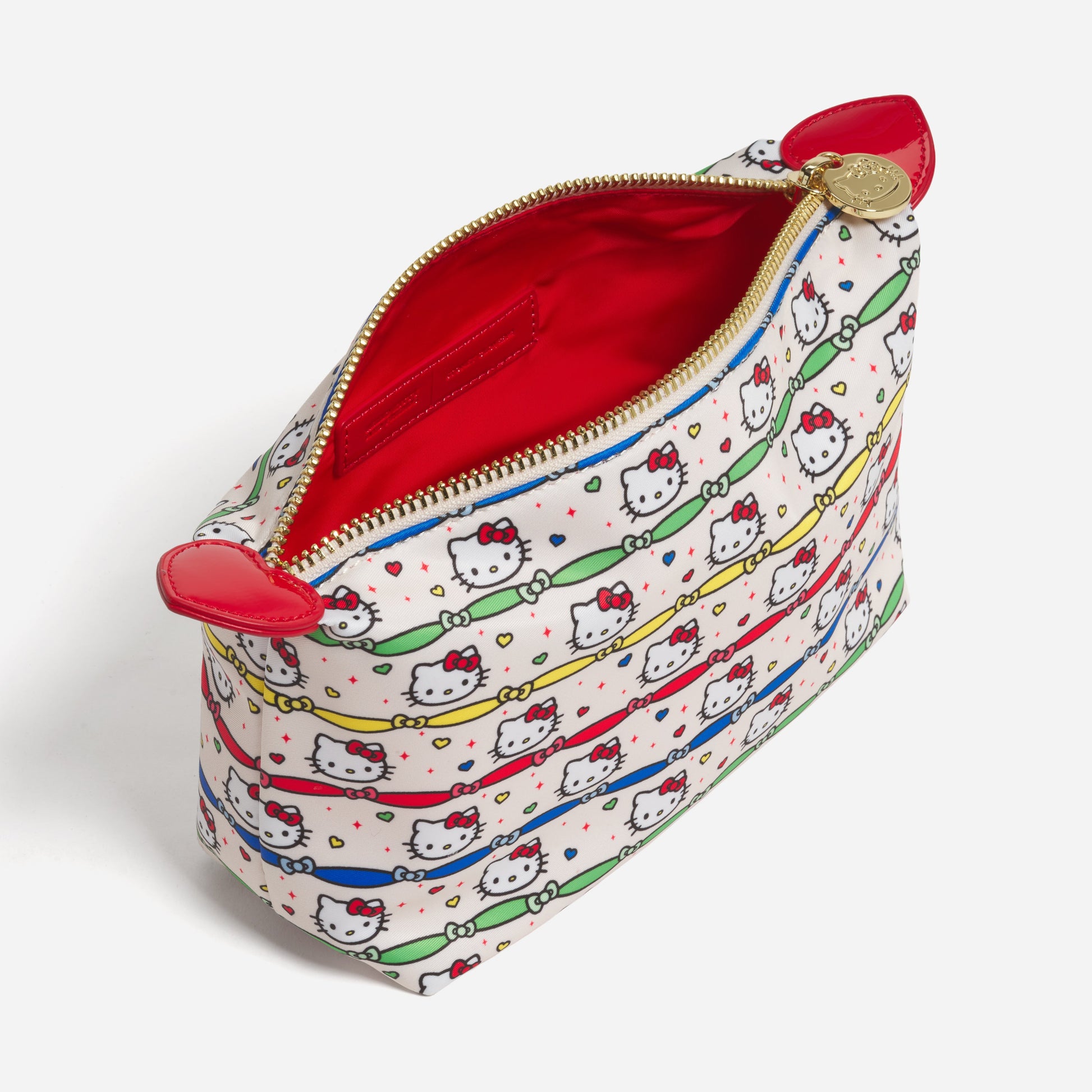 Hello Kitty x Stoney Clover Lane Small Pouchette (Hello Kitty Ribbon Stripe)