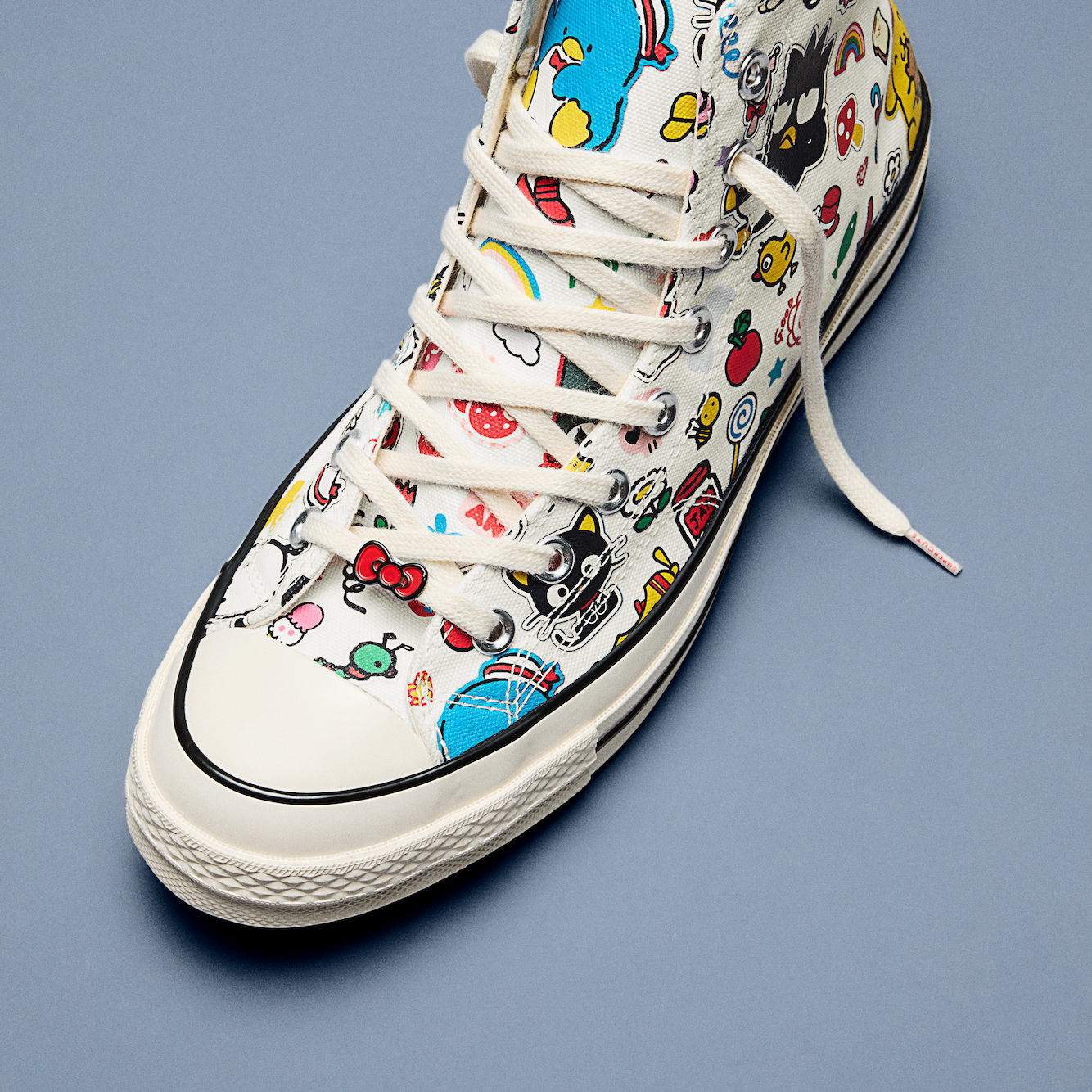 Converse x Hello Kitty and Friends Chuck 70 Hi-Top Stickers Sneaker (Adult - White)