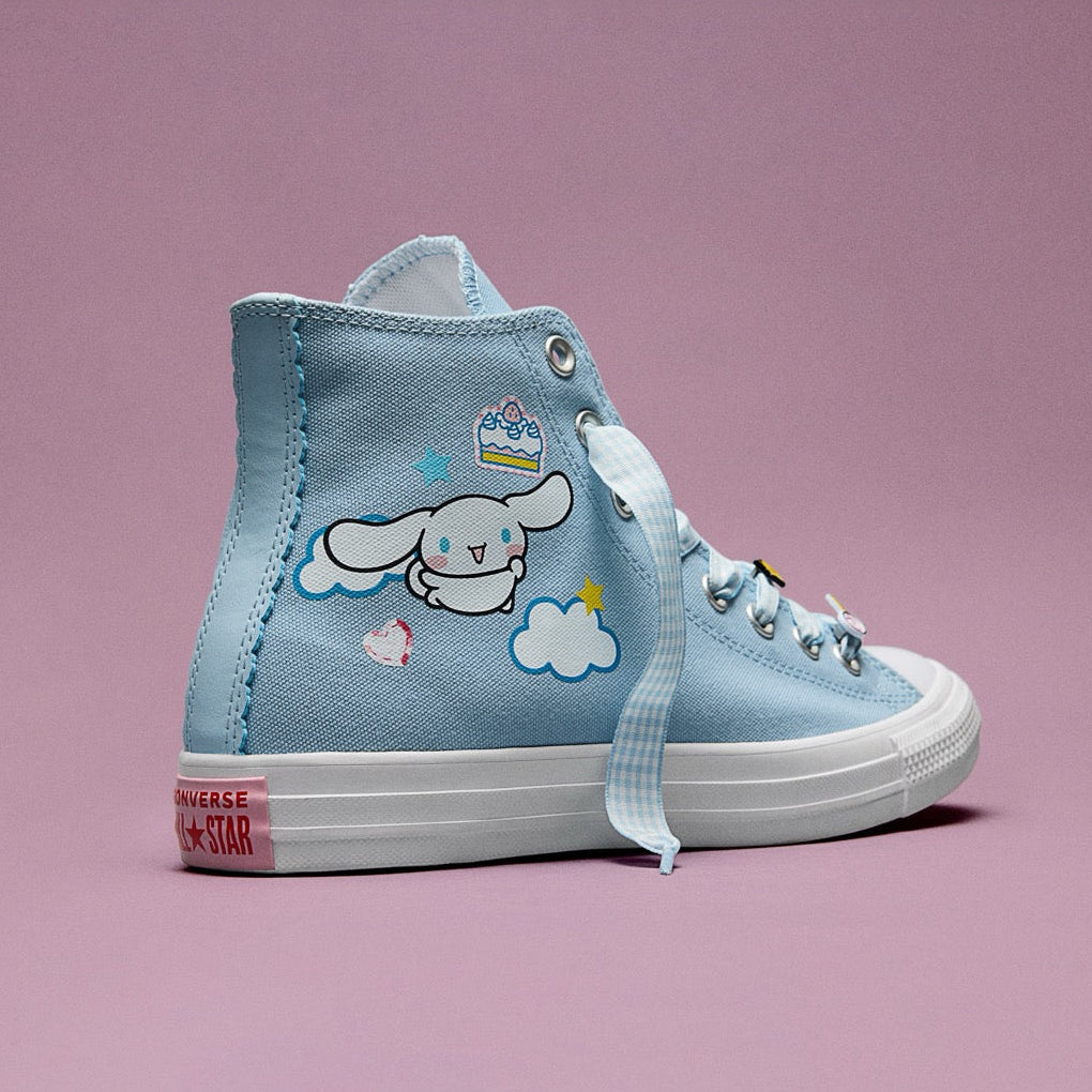 Converse x Cinnamoroll Chuck Taylor All Star Hi-Top Sneaker (Adult - Light Blue)