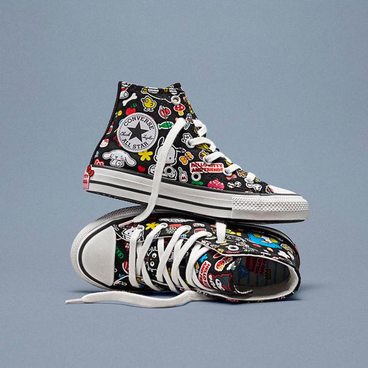 Converse x Hello Kitty and Friends Chuck Taylor All Star Hi-Top Sneaker (Kids - Black)