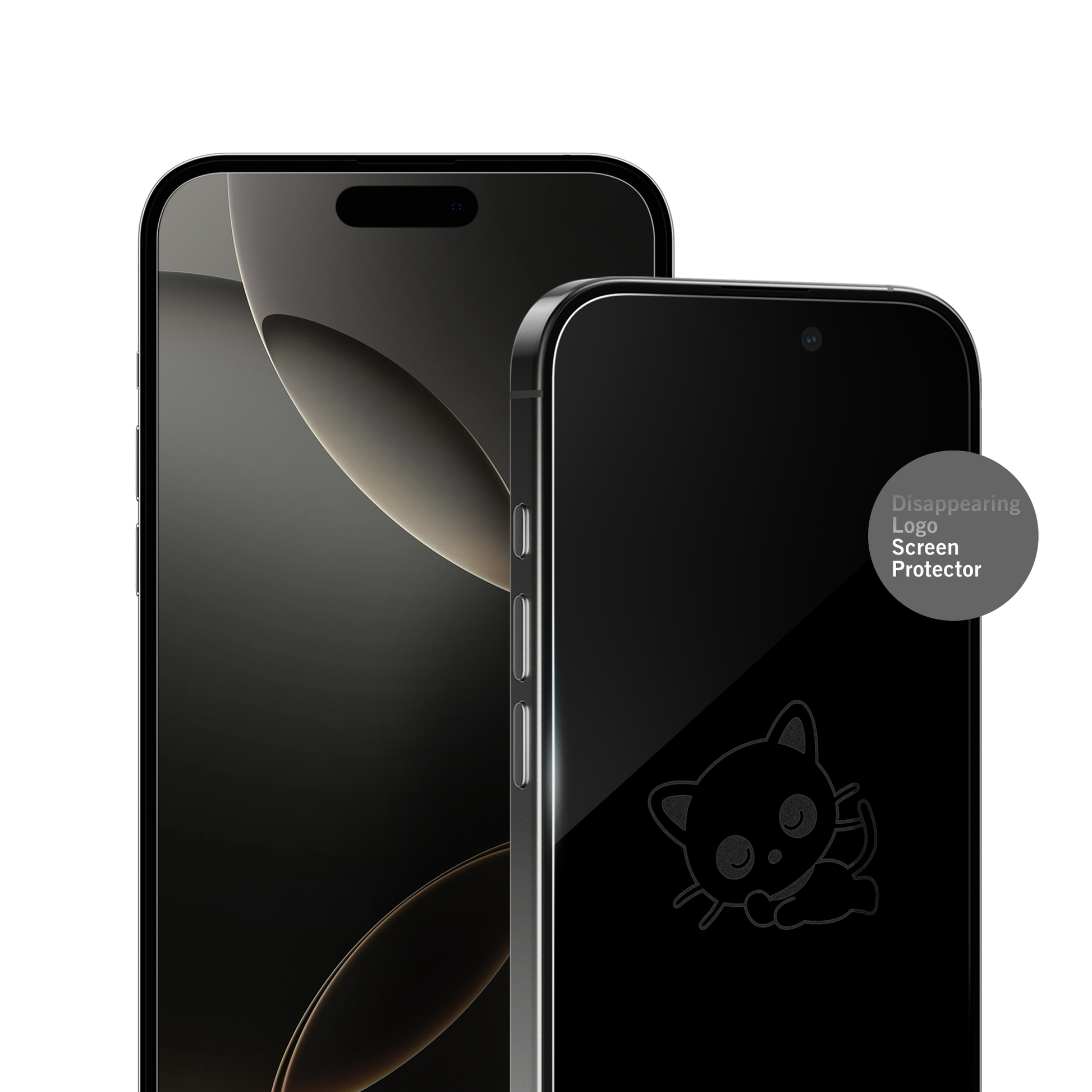 Chococat x Screen Skinz Sleepy iPhone Clear Screen Protector
