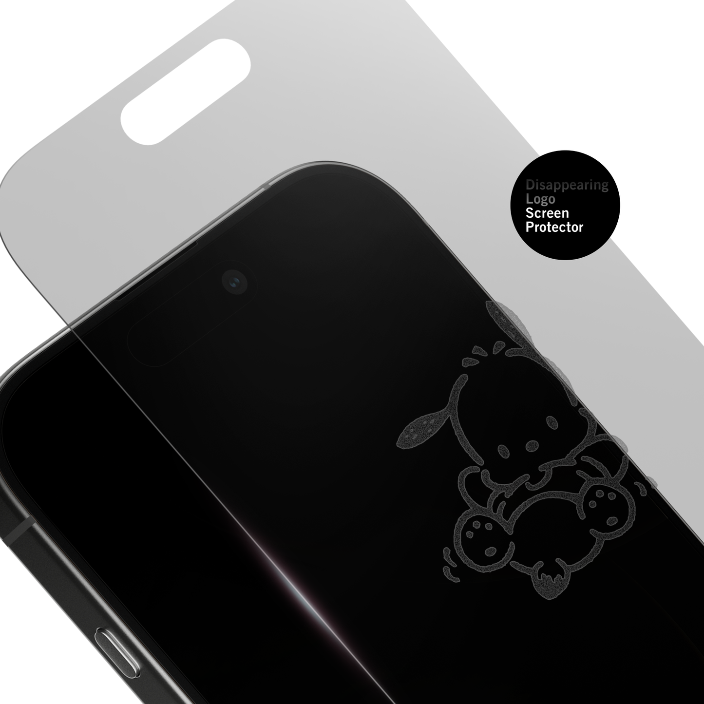 Pochacco x Screen Skinz Dancing iPhone Clear Screen Protector