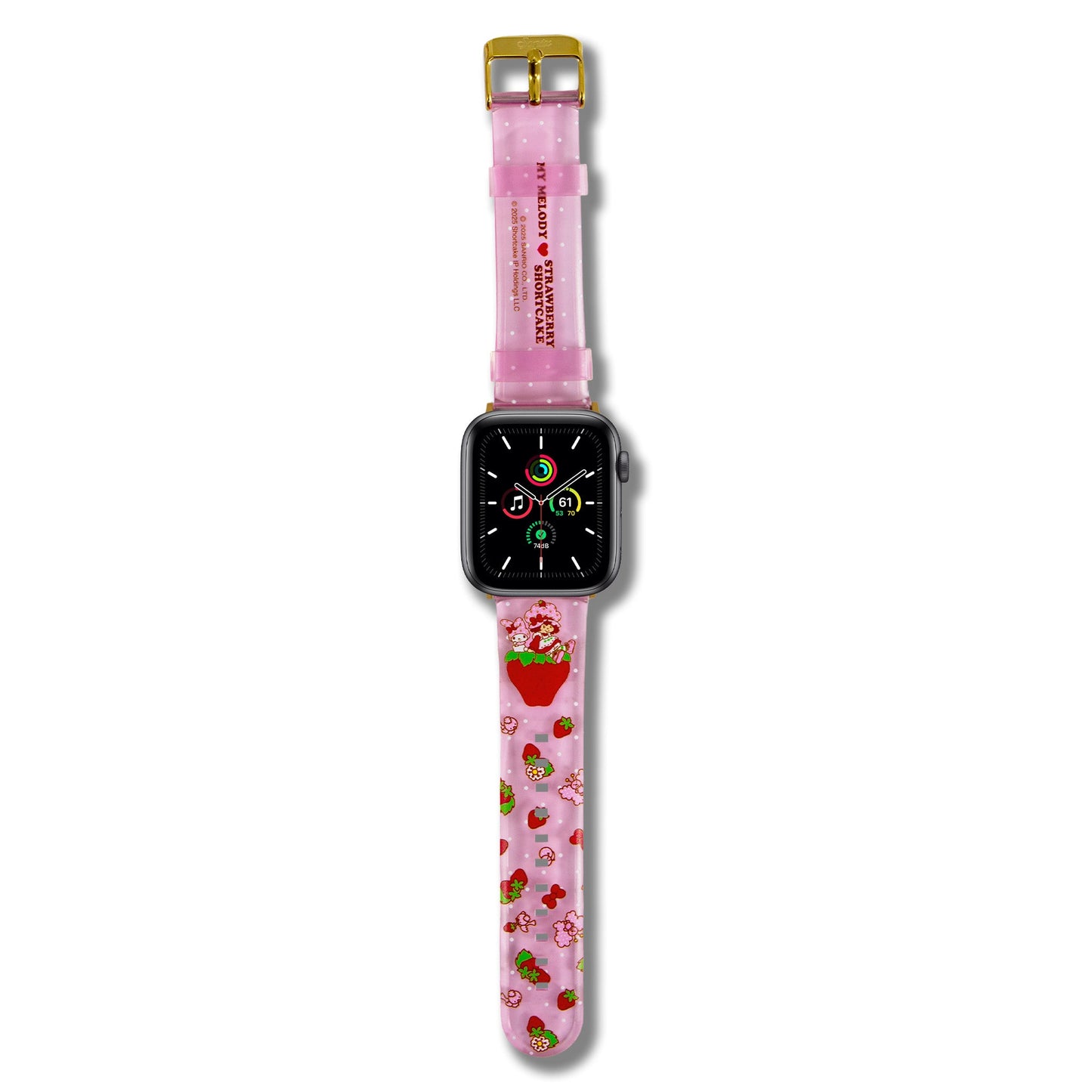 My Melody x Sonix Strawberry Shortcake Jelly Apple Watch Band