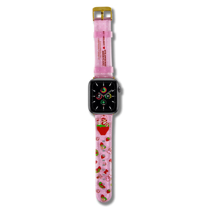 My Melody x Sonix Strawberry Shortcake Jelly Apple Watch Band
