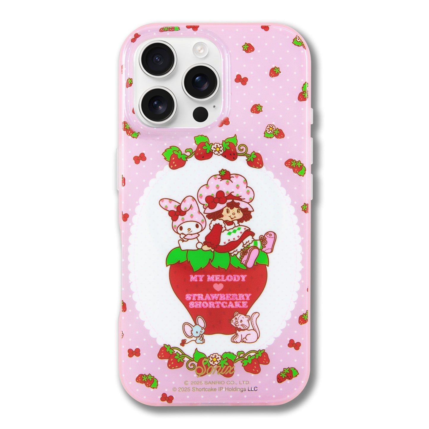 My Melody x Sonix Strawberry Shortcake iPhone Case