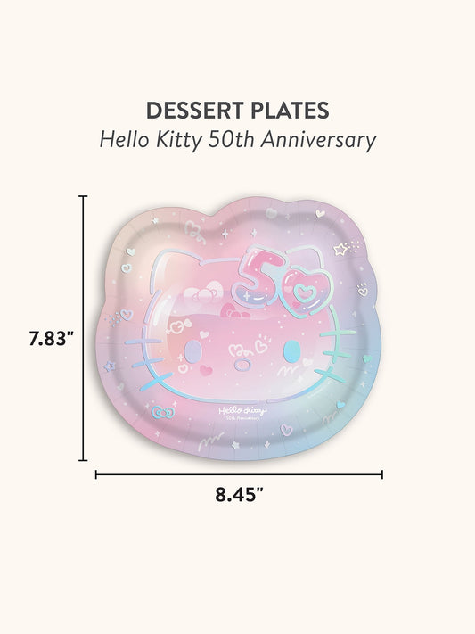 Hello Kitty x Studio Oh! 50th Anniversary Dessert Plates