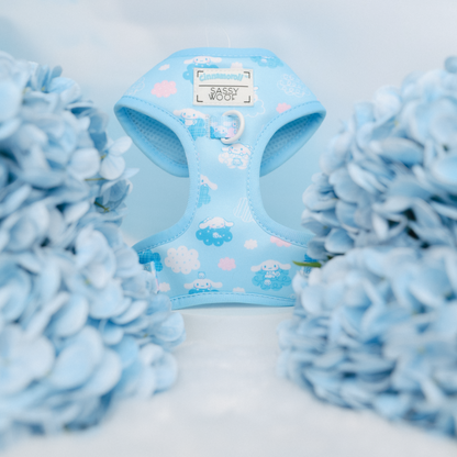 Cinnamoroll x Sassy Woof Adjustable Dog Harness (Clouds)
