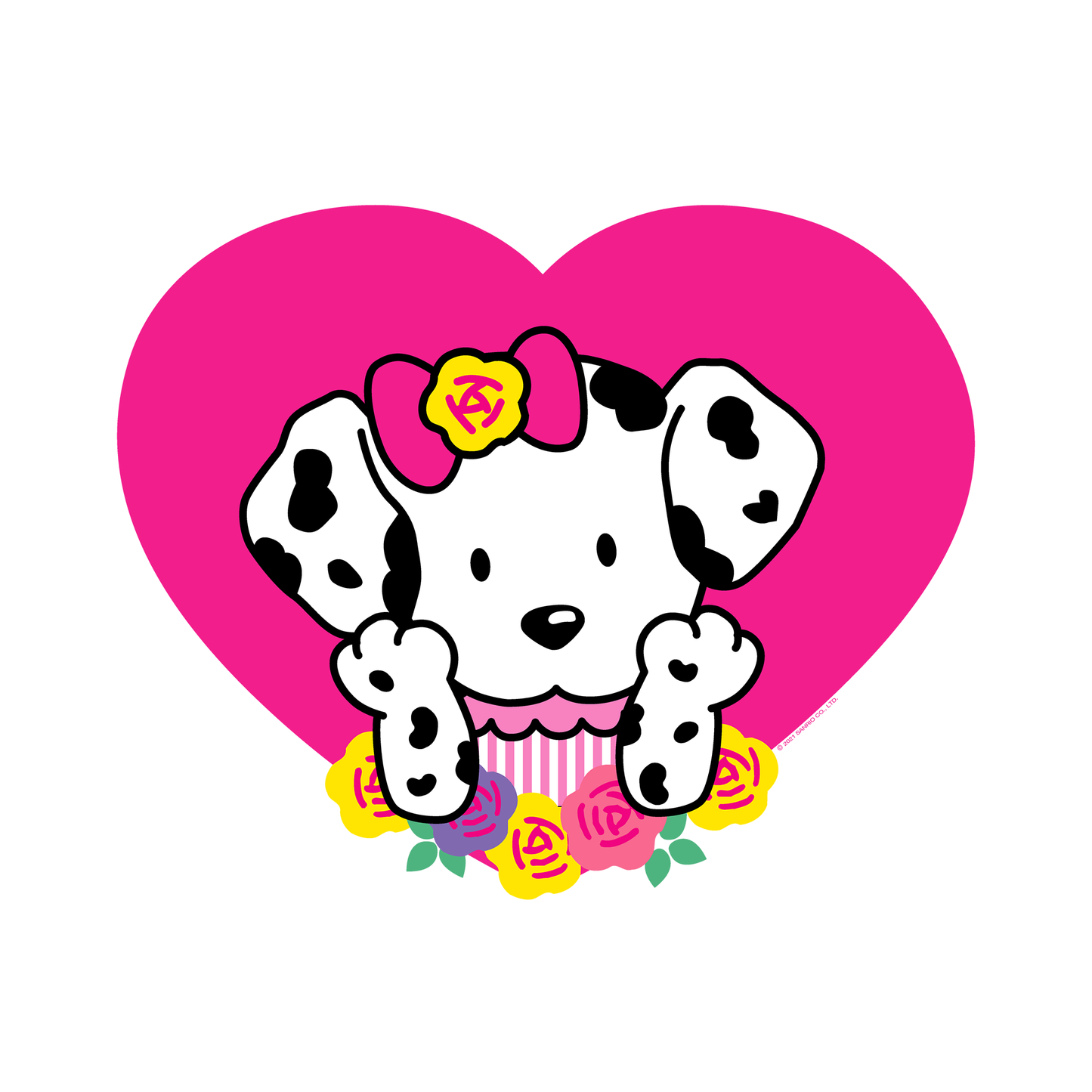 Spottie Dottie Pink Heart T-Shirt