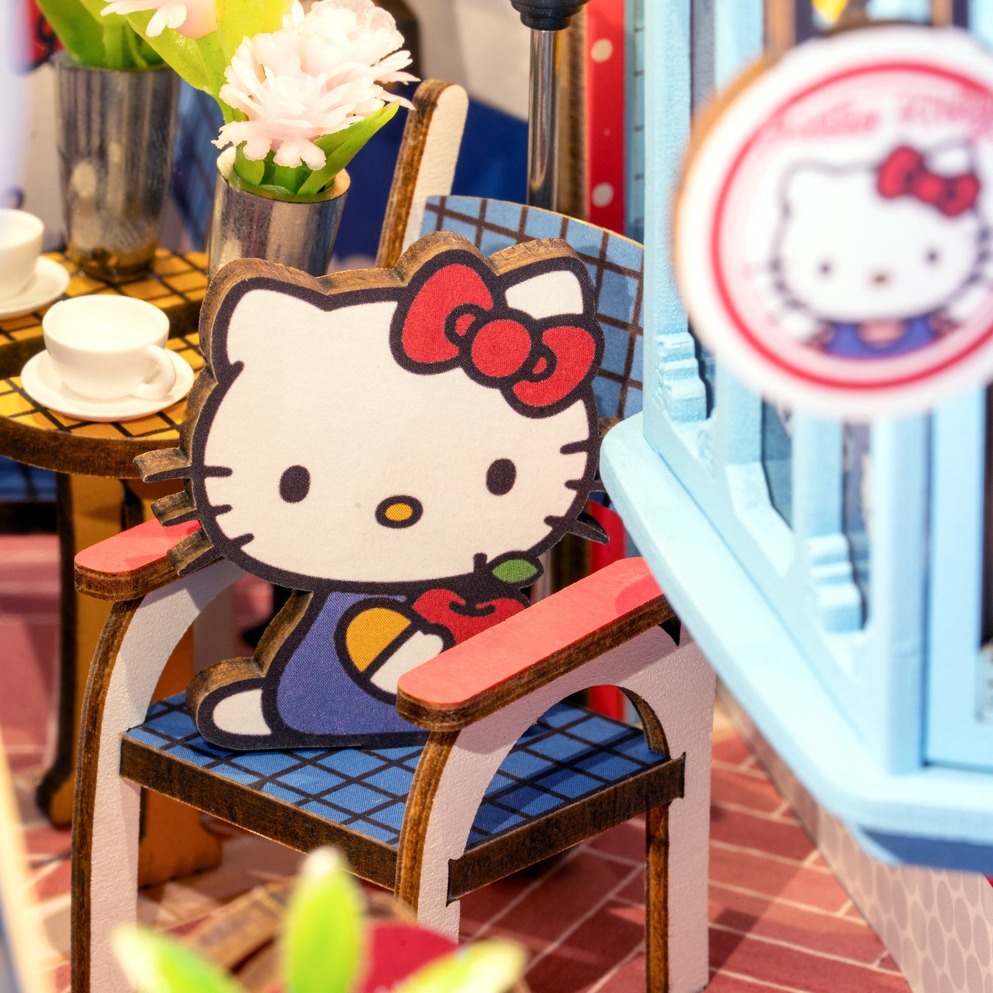 Hello Kitty Town Square DIY Book Nook Kit