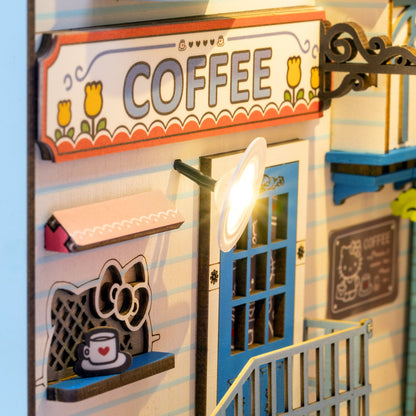 Hello Kitty Town Square DIY Book Nook Kit