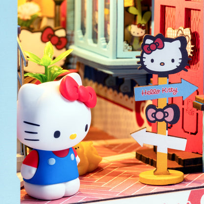 Hello Kitty Town Square DIY Book Nook Kit