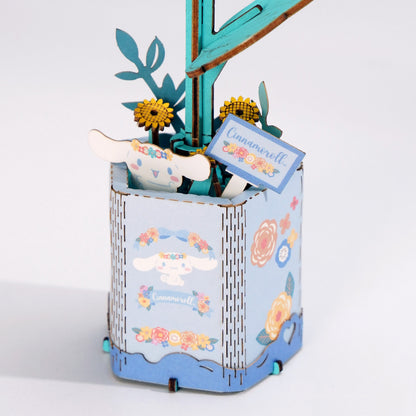 Cinnamoroll Sunflower 3D Wooden Puzzle