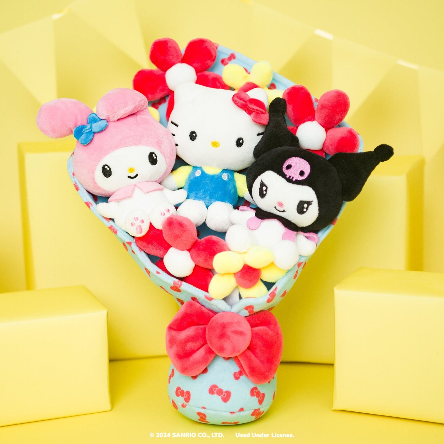 Hello Kitty and Friends 12" Plush Celebration Bouquet