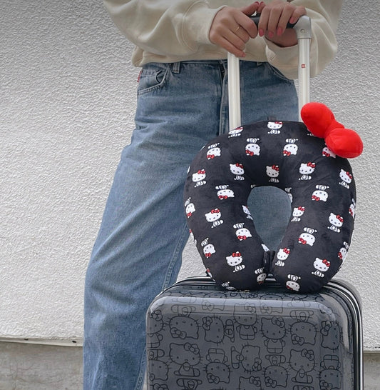 Hello Kitty x FUL Black Neck Pillow